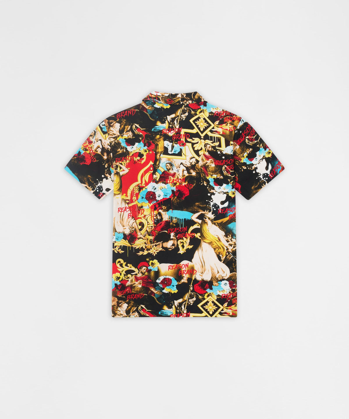 Reason Clothing Quality | Plus Size King Of Kings Button Down Shirt