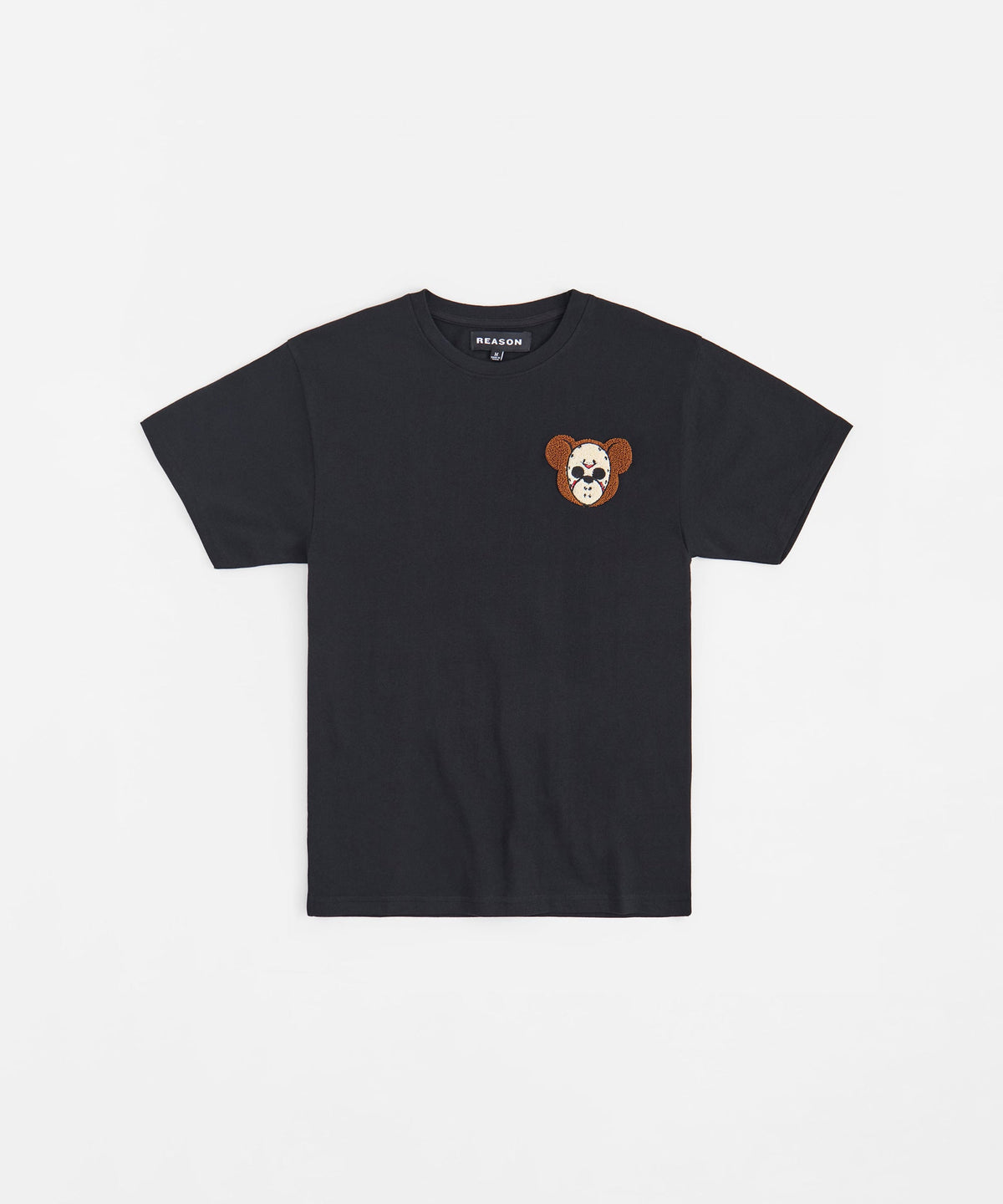 Reason Clothing Customer Favorite | Chest Hit Embroidered Tee - Black