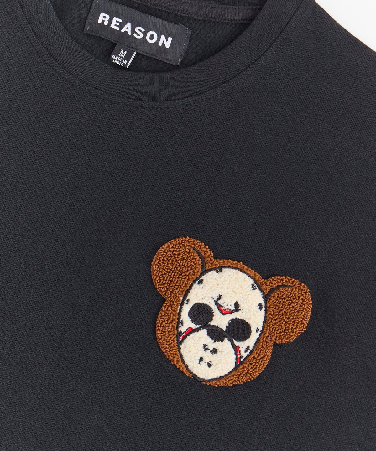 Reason Clothing Customer Favorite | Chest Hit Embroidered Tee - Black