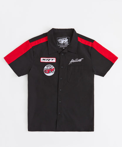 Reason Clothing Quality | Plus Size Dodge Mechanics Shirts - Black