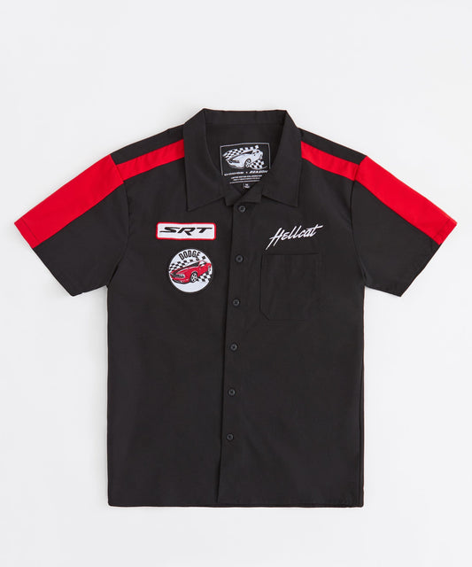 Reason Clothing Quality | Plus Size Dodge Mechanics Shirts - Black